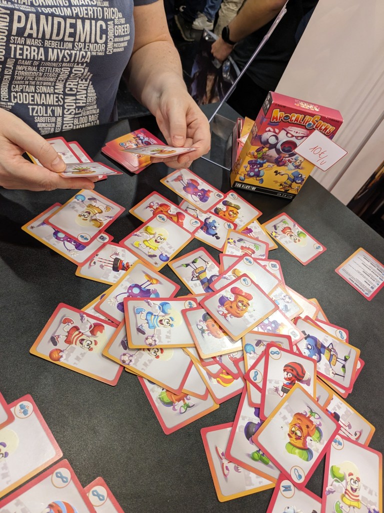 Apocalypsocks: A bunch of cards with cartoony socks on them